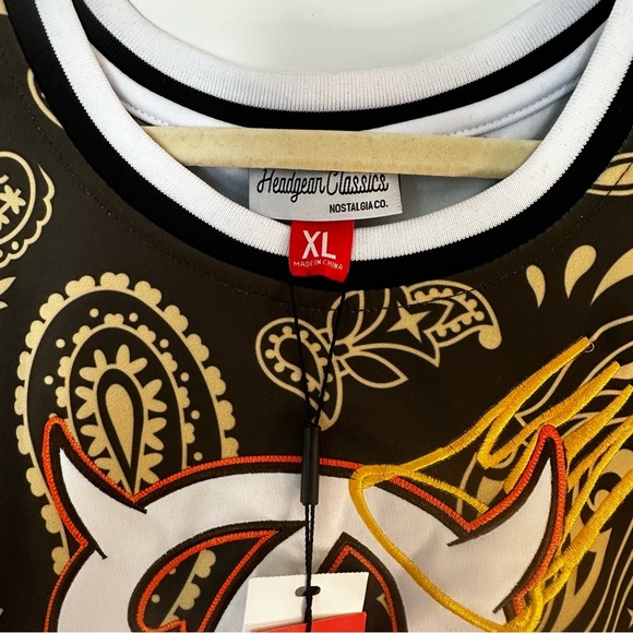 Classics x Dreamville Born Sinner Paisley Basketball Jersey XL NWT - Picture 5 of 10